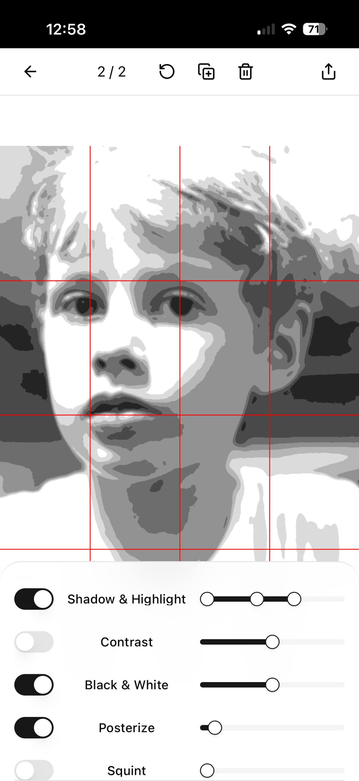 App Interface Variant 2